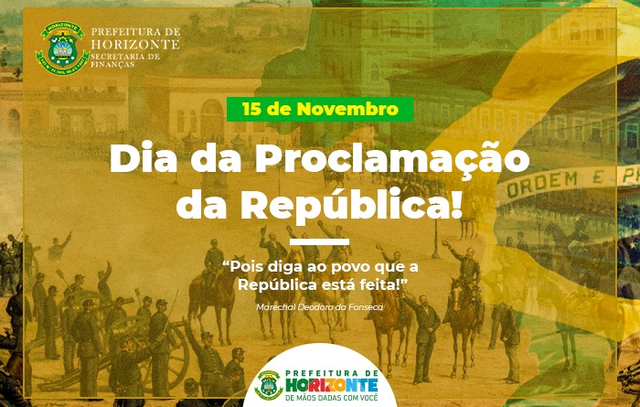 Dia da Proclamação da República: Saiba mais sobre essa data! - Blog  UNINASSAU – Feito para você não parar de crescer